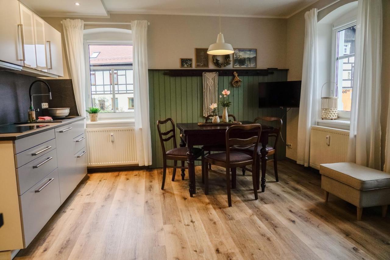 Urlaubsfreude Biedermann Haus Gluecksstein Ferienwohnung Smaragd 巴特尚道 外观 照片