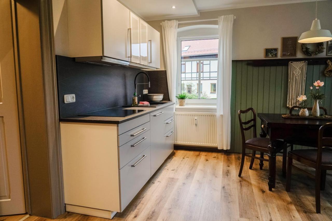 Urlaubsfreude Biedermann Haus Gluecksstein Ferienwohnung Smaragd 巴特尚道 外观 照片